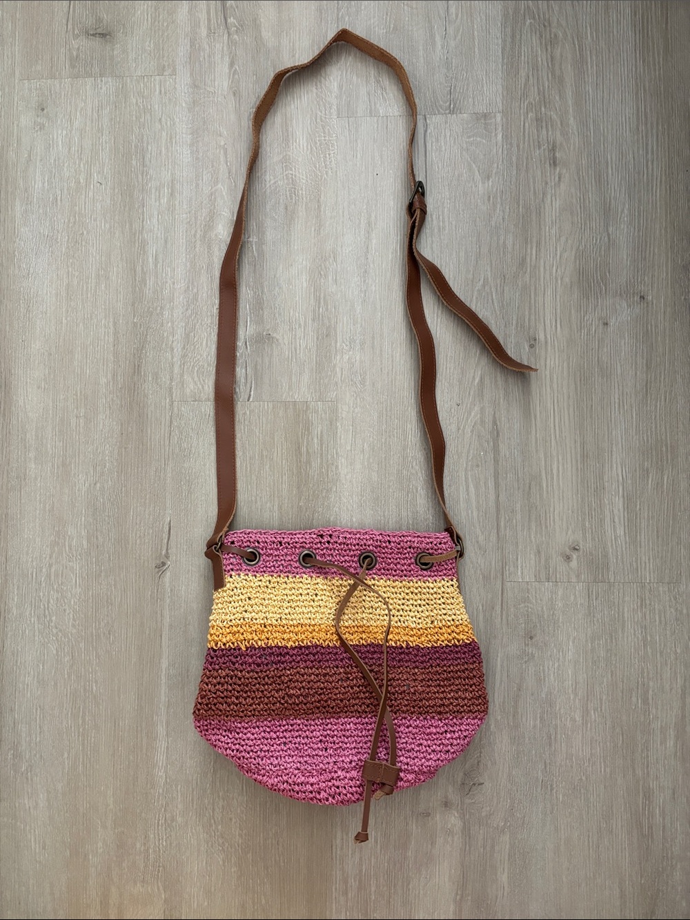 Multi Color Crossbody Purse